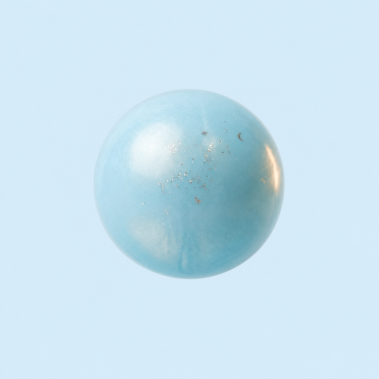 Funifura|~オーロラ大福〜 全2色 150g もちもち泥感|ぷにっ ふにゅっ もちもち やわやわ|低反発 大福風スクイーズ|透明袋入り・オーロラの欠片入り・桜&空色|握って癒される・ストレス解消・ASMR・かわいい雑貨