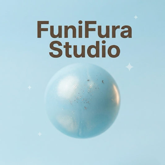 Funifura|~オーロラ大福〜 全2色 150g もちもち泥感|ぷにっ ふにゅっ もちもち やわやわ|低反発 大福風スクイーズ|透明袋入り・オーロラの欠片入り・桜&空色|握って癒される・ストレス解消・ASMR・かわいい雑貨