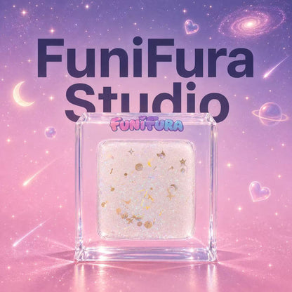 120g 透明ぷるぷるクリアキューブスクイーズ｜氷みたいな透けツヤ×水感、見た目も手触りも癒し系｜手作り｜ストレス解消