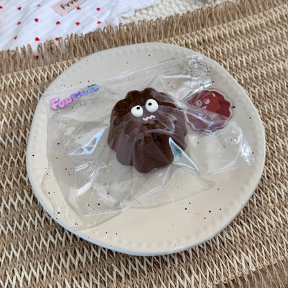 ＜きゅるりんシリーズ＞ スイーツスクイーズ Blind Box｜濃厚なクリーム感 全6種＋シークレット1種 ころんと可愛い表情スイーツ
