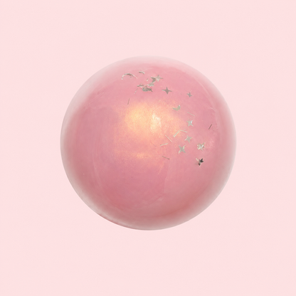 Funifura｜～オーロラ大福〜 全2色 150g もちもち泥感｜ぷにっ ふにゅっ もちもち やわやわ｜低反発 大福風スクイーズ｜透明袋入り・オーロラの欠片入り・桜&空色｜握って癒される・ストレス解消・ASMR・かわいい雑貨