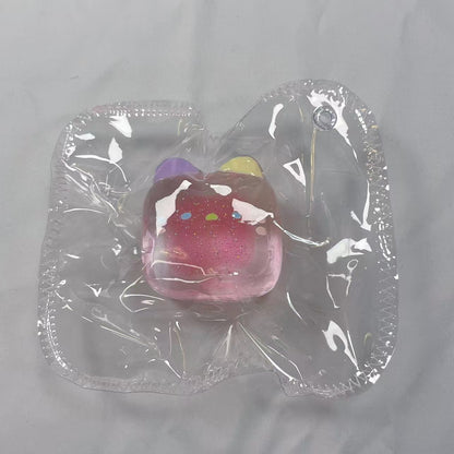 240g 超ビッグ透明ミルクキャンディねこスクイーズ｜透ける飴ツヤ×ぷるんぶるん弾力が可愛い手作り｜ストレス解消｜クリーム感｜5%確率で【限定版】水感が当たる