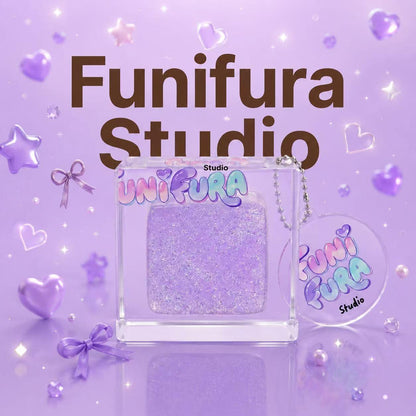 【予約商品】120g 透明ぷるぷるクリアキューブスクイーズ｜氷みたいな透けツヤ×水感、見た目も手触りも癒し系｜手作り｜ストレス解消