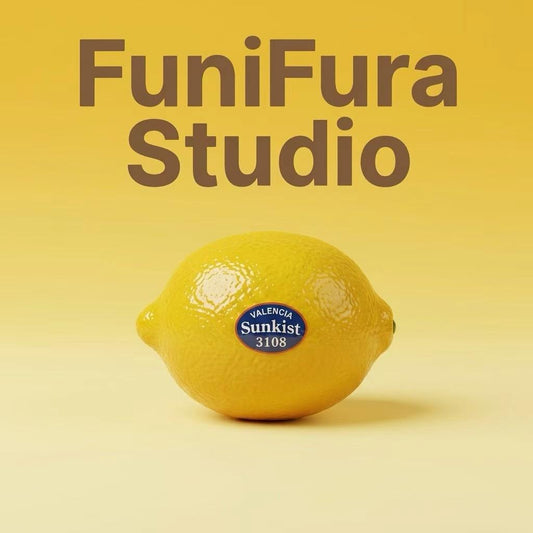 FuniFura Studio｜レモン ソフトクリーム感 　スクイーズ 究極の「むにゅ」感 癒しのインテリア 鑑賞用コレクション