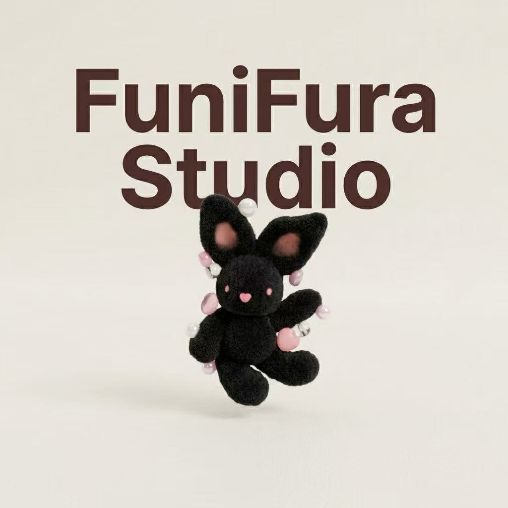 フニフラ – 4色展開！超軽量15グラムの、柔らかくてかわいいうさぎのキーホルダー。